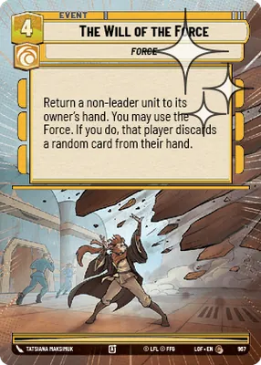 The Will of the Force — Hyperspace Foil