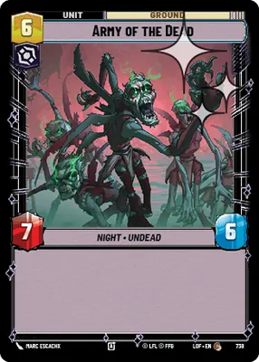 Army of the Dead — Standard Foil