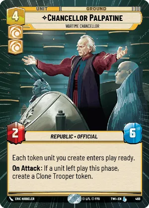 Chancellor Palpatine — Hyperspace