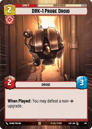 DRK-1 Probe Droid — Hyperspace