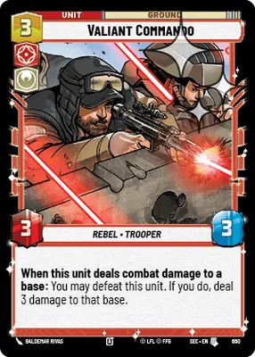 Valiant Commando — Standard Foil