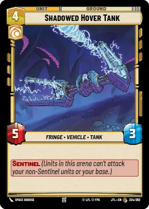 Shadowed Hover Tank