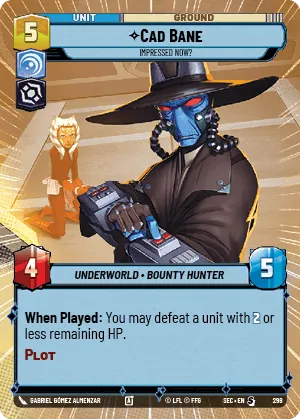 Cad Bane — Hyperspace