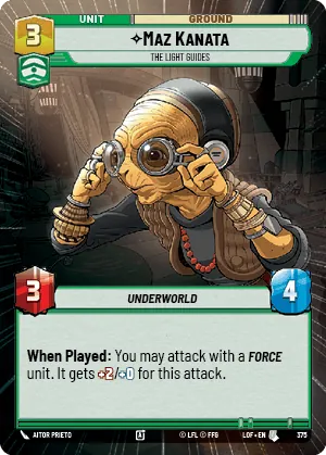 Maz Kanata — Hyperspace