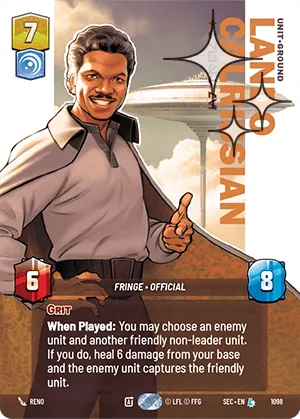 Lando Calrissian — Foil Prestige