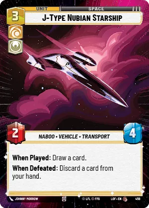 J-Type Nubian Starship — Hyperspace
