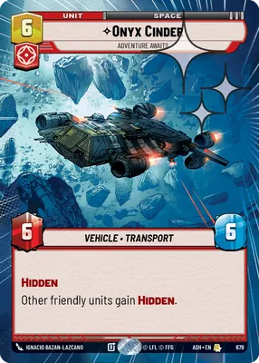 Onyx Cinder — Hyperspace Foil