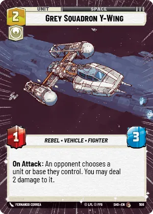 Grey Squadron Y-Wing — Hyperspace