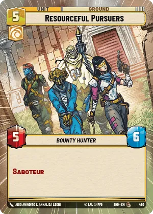 Resourceful Pursuers — Hyperspace