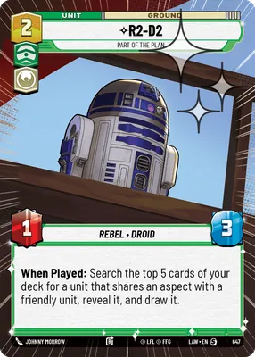 R2-D2 — Hyperspace Foil