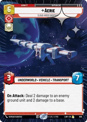 Aerie — Hyperspace Foil