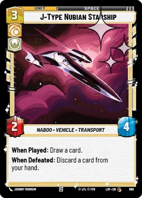 J-Type Nubian Starship — Standard Foil