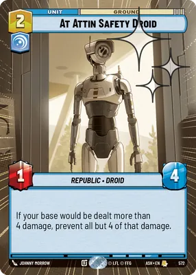 At Attin Safety Droid — Hyperspace Foil