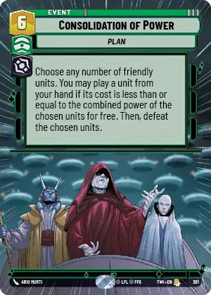 Consolidation of Power — Hyperspace