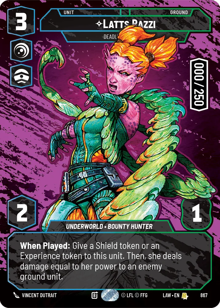 Latts Razzi — Serialized Prestige