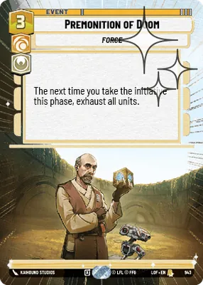 Premonition of Doom — Hyperspace Foil