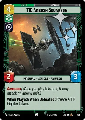 TIE Ambush Squadron — Standard Foil