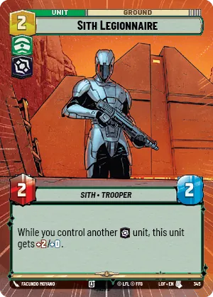Sith Legionnaire — Hyperspace