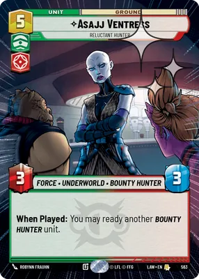 Asajj Ventress — Hyperspace Foil