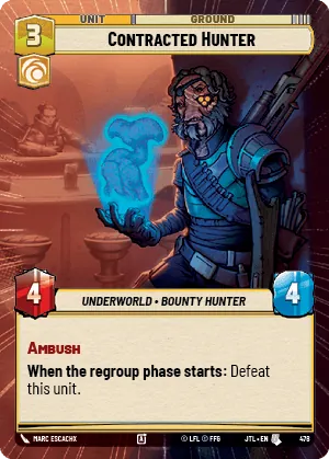 Contracted Hunter — Hyperspace
