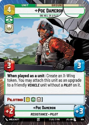 Poe Dameron — Hyperspace Foil