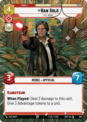 Han Solo — Hyperspace Foil