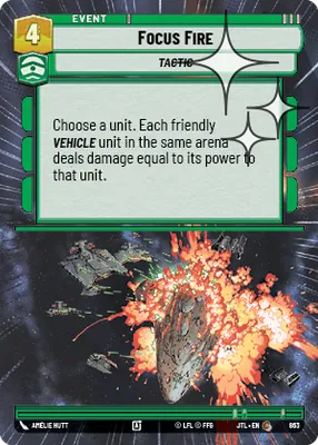 Focus Fire — Hyperspace Foil