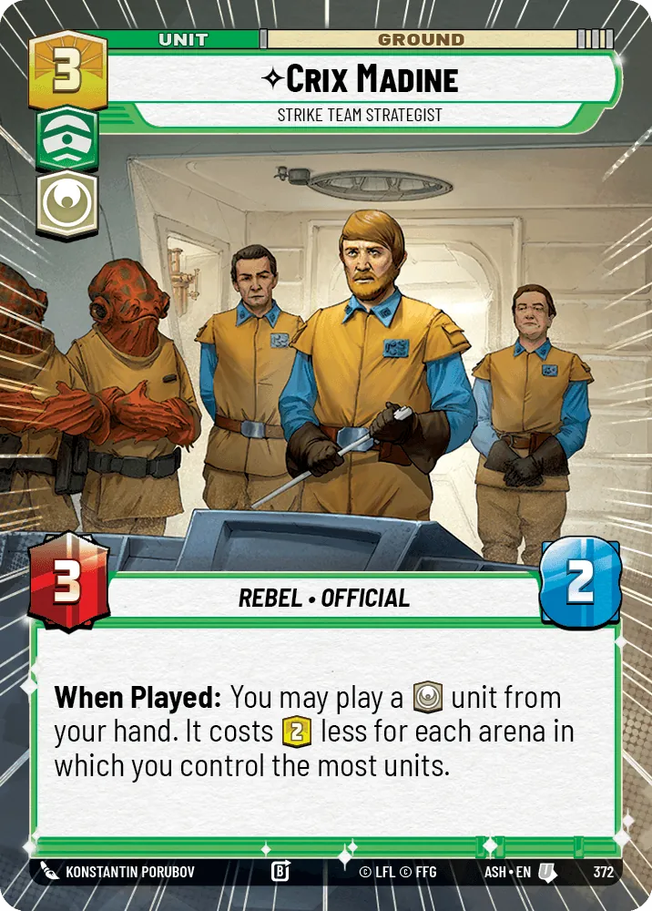 Crix Madine — Hyperspace