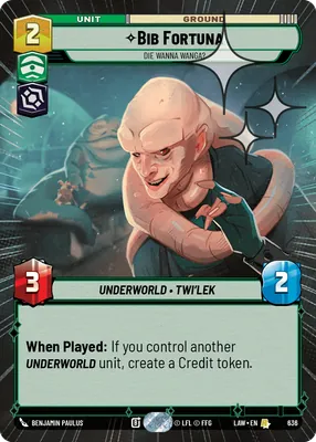 Bib Fortuna — Hyperspace Foil