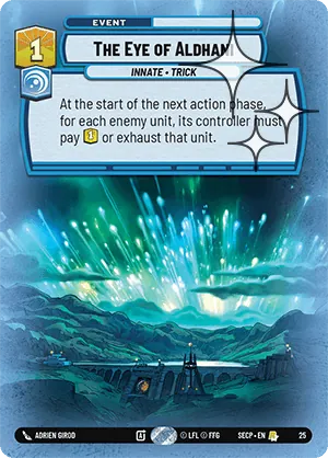 The Eye of Aldhani — Weekly Play Foil