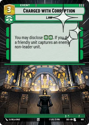 Charged with Corruption — Hyperspace Foil
