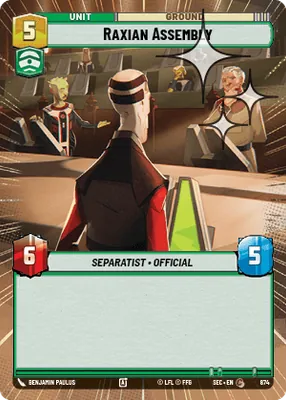 Raxian Assembly — Hyperspace Foil
