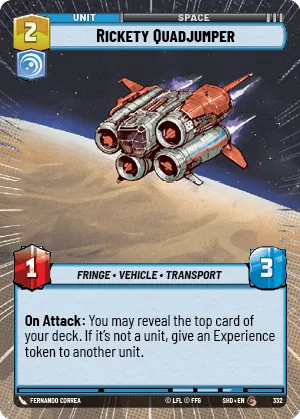 Rickety Quadjumper — Hyperspace