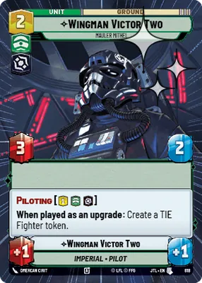 Wingman Victor Two — Hyperspace Foil