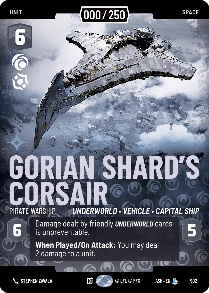 Gorian Shard's Corsair — Serialized Prestige