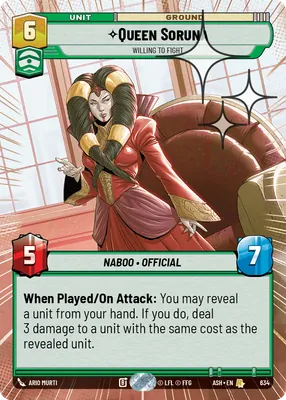 Queen Soruna — Hyperspace Foil