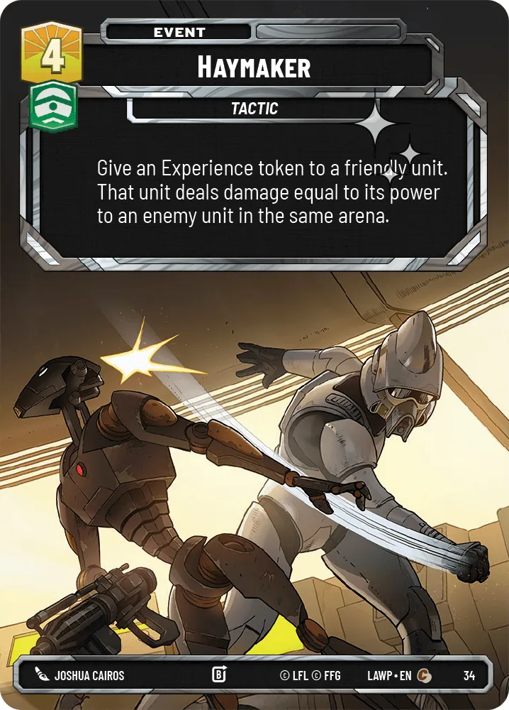 Haymaker — Weekly Play Foil