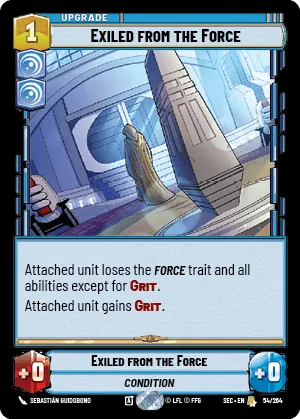 Exiled from the Force