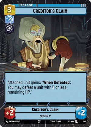 Creditor's Claim — Hyperspace