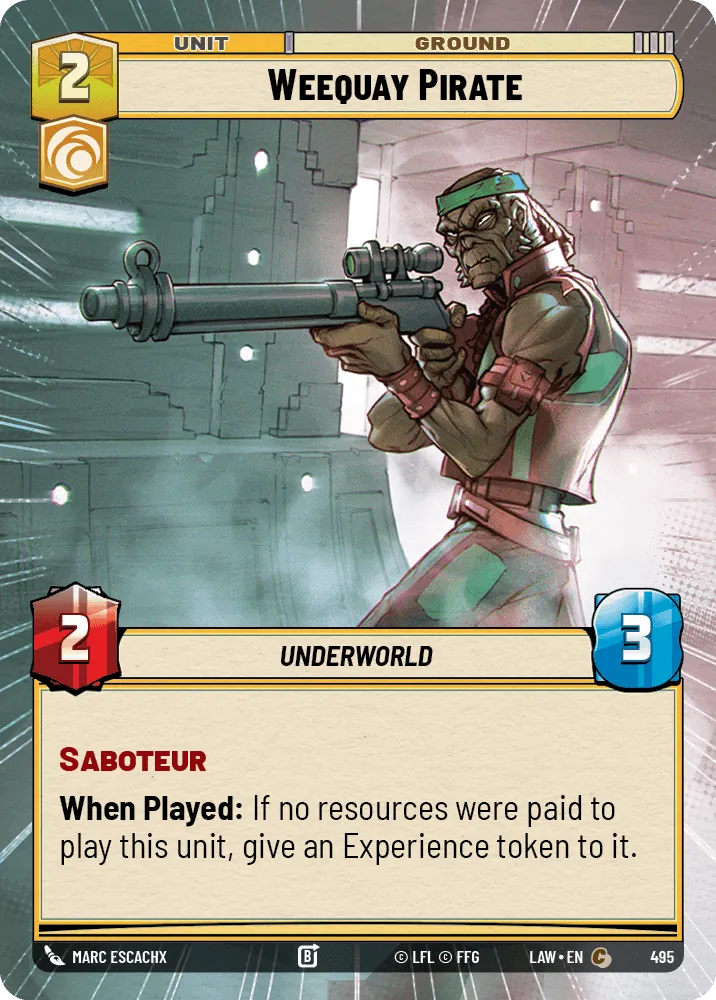 Weequay Pirate — Hyperspace