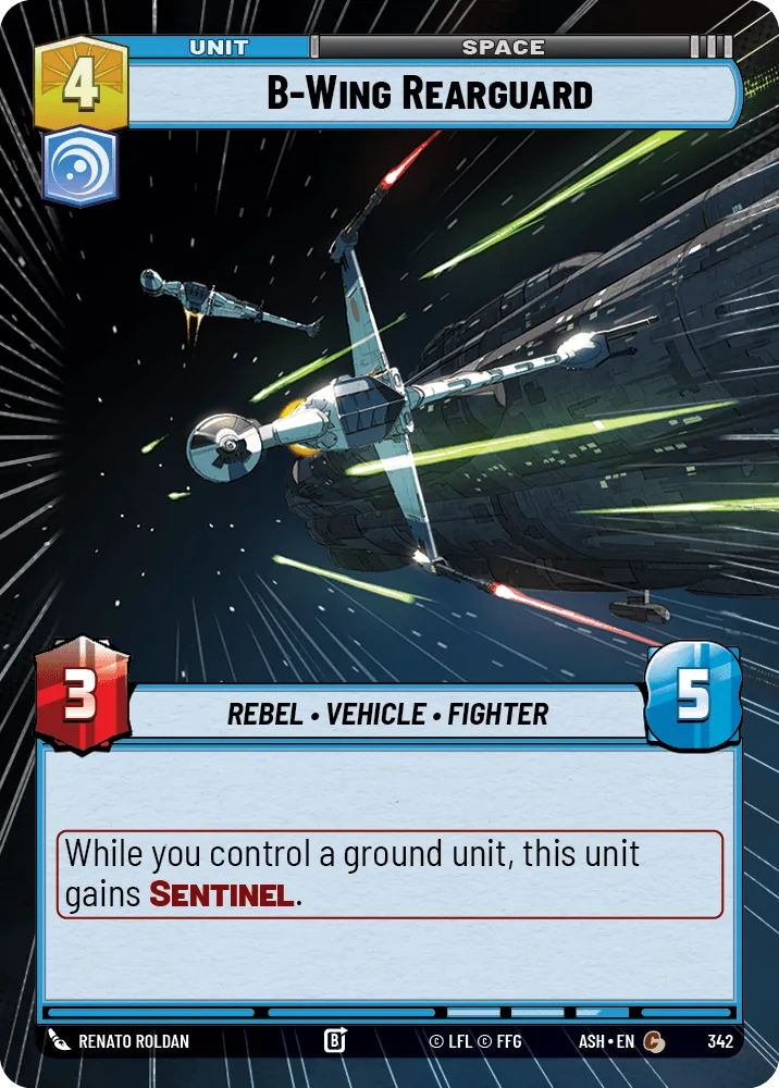 B-Wing Rearguard — Hyperspace