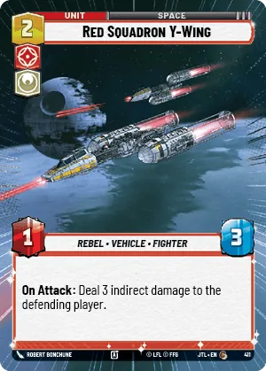 Red Squadron Y-Wing — Hyperspace