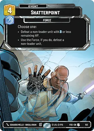 Shatterpoint — RQ Prize Wall