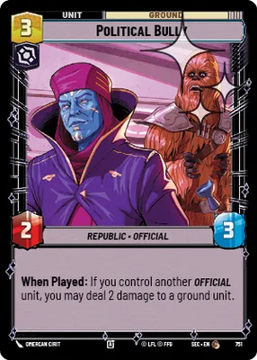 Political Bully — Standard Foil
