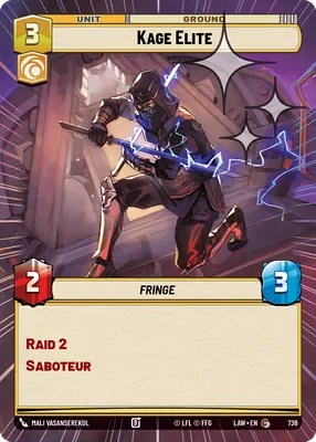 Kage Elite — Hyperspace Foil