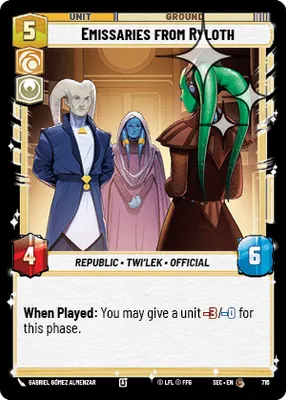 Emissaries from Ryloth — Standard Foil