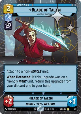 Blade of Talzin — Hyperspace Foil