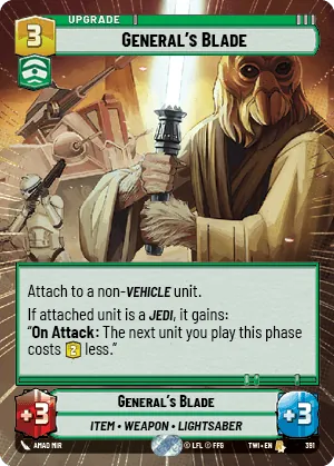 General's Blade — Hyperspace