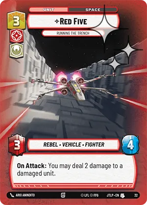 Red Five — Weekly Play Foil