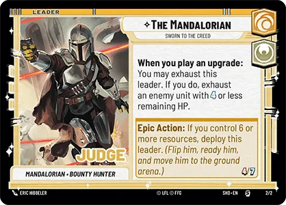 The Mandalorian — Prerelease Judge